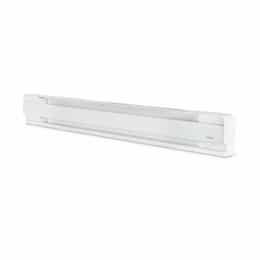 300/225W Brava Electric Baseboard, High Altitude, 240/208V, White