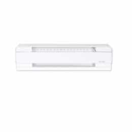 500W Electric Baseboard Heater, 250 Sq Ft, 1706 BTU/H, 120V, High Altitude, White