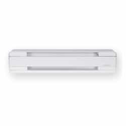 Stelpro 750W Electric Baseboard Heater, 100 Sq Ft, 2560 BTU/H, 277V, Off White