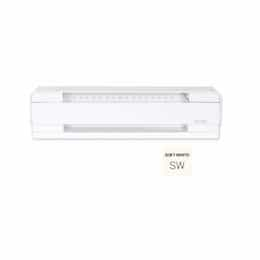 1000W 4-ft Electric Baseboard Heater, 250 Sq Ft, 3413 BTU/H, 120V, High Altitude, Soft White