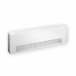 4800W 8-ft Architectural Cabinet Heater, 600W/Ft, 16381 BTU/H, 277V, White