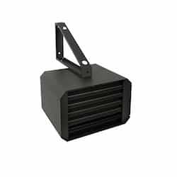 2000W 208V Commercial Industrial Unit Heater, Thermostat, 3-Phase Black