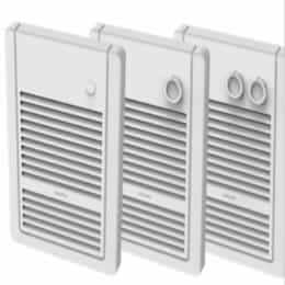 Stelpro 1000W Sonoma Wall Heater, 208V, Built-in Thermostat, White