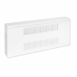 600W 4-ft Commercial Baseboard Heater, 150W/Ft, 2048 BTU/H, 277V, Off White