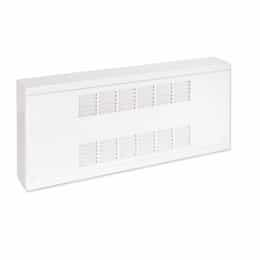 1000W Commercial Baseboard Heater, Medium Density, 480V, Soft White