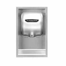 Recess Kit for SHDXL Xlerator Hand Dryer, Stainless Steel