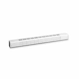 1200W Mini Patio Door Heater, 480V, White