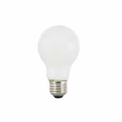 8W Natural&trade; LED A19 Bulb, 0-10V Dimmable, E26, 800 lm, 120V, 5000K, Frosted, Bulk