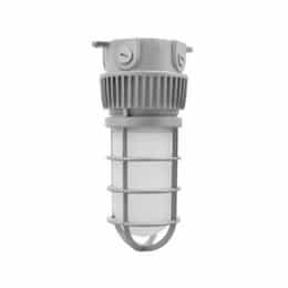 10W LED Jelly Jar Light, Ceiling Mount, 75W Inc. Retrofit, 900 lm, 4000K, Gray