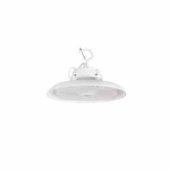 150W LED UFO High Bay Fixture, Dim, 21300 lm, 120V-277V, 4000K, WHT