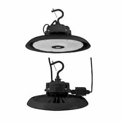 100W LED UFO High Bay, Dimmable, 14200 lm, 120V-277V, 4000K, Black