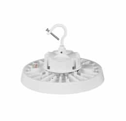 150W LED UFO High Bay, 21400 lm, 120V-347V, 5000K, White