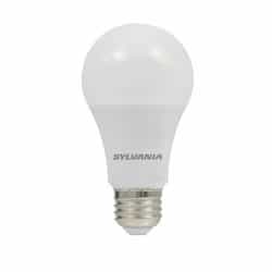 LEDVANCE Sylvania 9W LED A19 Bulb, Dimmable, E26, 800 lm, 120V, 3500K, Frosted