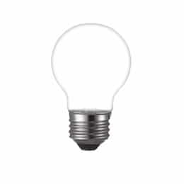 4W LED G16 Bulb, Dimmable, E26, 350 lm, 120V, 4000K, Frosted