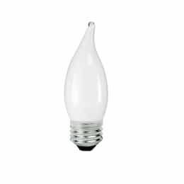 3W LED F11 Bulb, Dimmable, E26, 250 lm, 120V, 2400K, Frosted