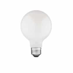 4W LED G25 Bulb, Dimmable, E26, 350 lm, 120V, 2400K, Frosted