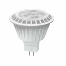 6.5W LED MR16 Bulb, Dimmable, Flood Beam, GU5.3, 470 lm, 12V, 3000K