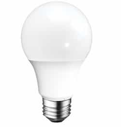 9W LED A19 Bulb, E26 Base, 120V, 2700K
