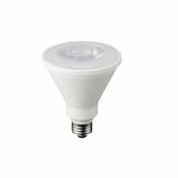 14W LED PAR30 Bulb, Narrow Flood, Dimmable, 90 CRI, 2700K, White