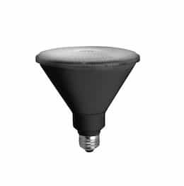 14W LED PAR38 Bulb, Spot Flood, 3000K, 1250 Lumens, Black