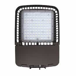 100W LED Area Light, Type III, Forward, 120V-277V, 4000K, Bronze