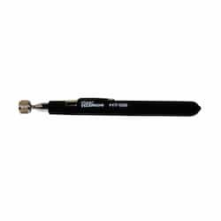 Telescoping Magnetic Pick-Up Tool w/ Powercap, 2.5 lb Max, Black