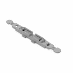 Mounting Carrier w/ Strain Relief, Screw Mounting, 1-Way, Gray