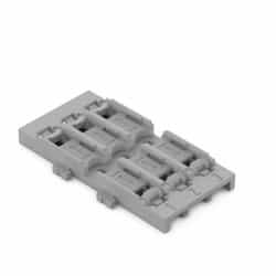 Mounting Carrier, Screw Mounting, 3-Way, Gray