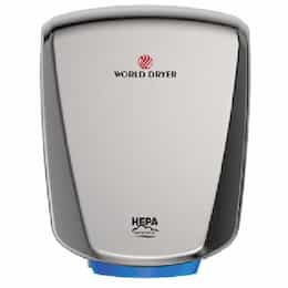 950W/1150W VERDEdri Hand Dryer, Steel, 120V-277V, Brushed Steel