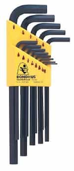 Bondhus Balldrive L-Wrench Key Set, Metric, 13 Pieces