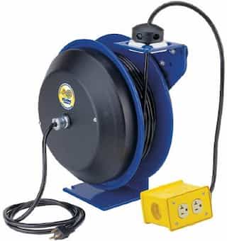 Coxreels Safety Series Spring Rewind Power Wheel 16/3 AWG (Coxreels  EZ-PC13-5012-B)