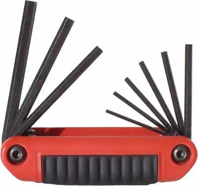 Eklind 9 Piece Ergo Fold Hex Key Set