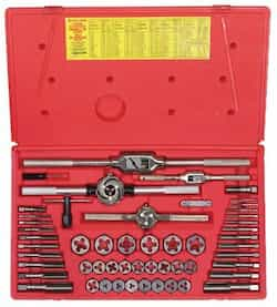 Irwin 54 piece Machine Screw/Fractional Tap and Die Super Set