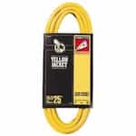 25FT, Triple Conductor, Yellow Jacket Power Cord