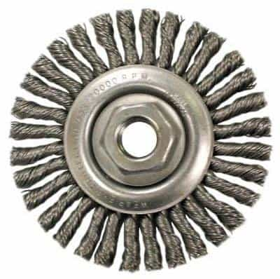 Anchor 4" Carbon Steel Knot Wheel Brush