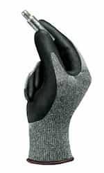 Gray HyFlex Foam Gloves Size 9