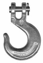 Columbus McKinnon 1/4" Big Orange Clevis Slip Hooks