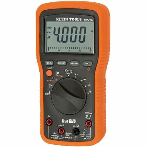 Klein Tools 1000V Electrician and HVAC TRMS Multimeter - 4000 Count LCD Display