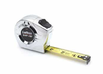 Lufkin 3/4"X16' P2000 Series Chrome Tape Measure