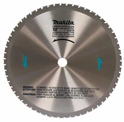 Makita 12"X60 Tooth Dry Cut Carbide-Tipped Metal Blade