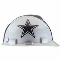MSA Dallas Cowboys Officially-Licensed NFL V-Gard Helmet