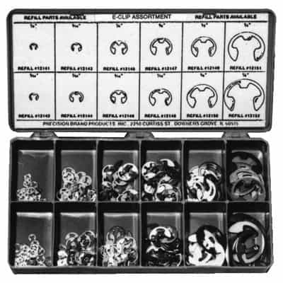 Precision 265 PC. E Clip Assortment Kit