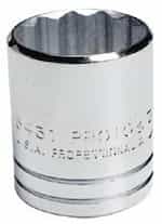 1/2" Drive 9/16" Square Forged Alloy Steel Torqueplus Socket