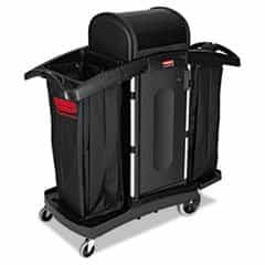 High Security Janitorial Cleaning Cart