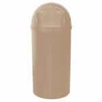 Marshal Beige Classic 25 Gal Container w/ Hinged Door