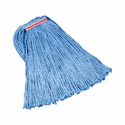 Rubbermaid Blue, Premium Cut End Mop Head-16-oz Capacity