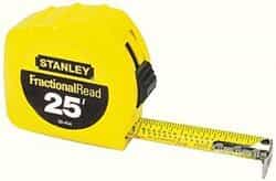 Stanley 50 ft Tape Measures, 3/8 in Blade 34-103