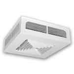 Dragon Serie 2000W White Surface-Mounted Ceiling Fan Electric Heater, 208V