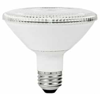 TCP Lighting 10W 3500K Narrow Flood Dimmable Short Neck LED PAR30 Bulb