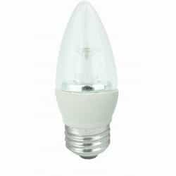 5W Dimmable LED Bulb, Blunt Tip, 2700K